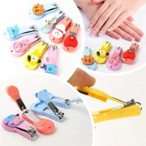 Cute BTS BT21 Character Nail Cutter (Pack of 1) (Assorted Characater)