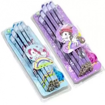 Unicorn HB Pencils Set with Sharpner and Pencil Return Gifts for Kids Pencil Set of 1 