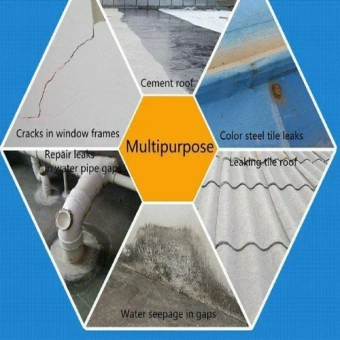 Waterproof Repair & Sealant Spray Leak Seal Crack Filler