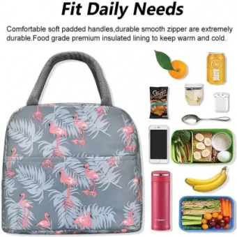 Insulated Unisex Carry Bag for Lunch Box for Office, School, Picnic, Work Waterproof Lunch Bag