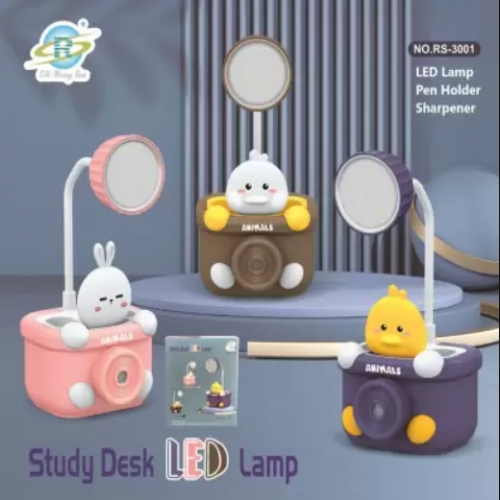 Table Lamp Night Lamp with Pencil Sharpener Study Lamp