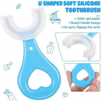 Soft Silicone Toothbrush / Teather For Kids Children