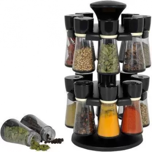 16 Piece Salt & Pepper Set  (Plastic)