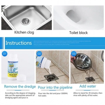 Drainage | Bathroom & Toilet Cleaning Powder