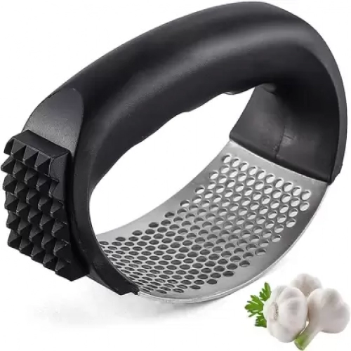 Garlic Press Crusher for Kitchen Ginger Presser Vegetable & Fruit Grater & Slicer