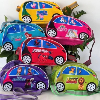 Car Shaped Kids Sling Bag 20*32 CM