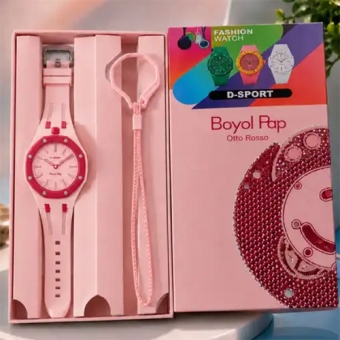 Royal Pop Octagonal Pocket Analog Watch